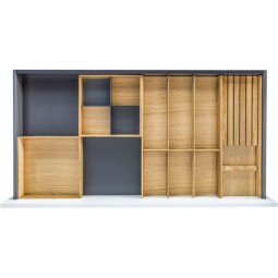 Drawer Insert Set For 1000mm Shallow Drawers Set 3
