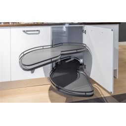 Style LeMans II, Left Hand Corner Unit, 450mm Wide