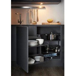 Magic Corner LH - Libell Basket (Min 450mm Door)