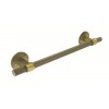 Second Nature Handles - Knurled Bar Handle Round Backplate 192mm