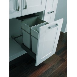 Pull-Out Waste Bin, 2 x 35 Litre
