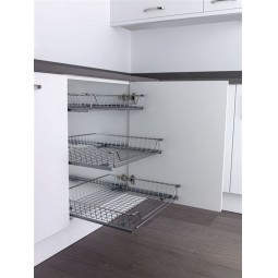 Adjustable Pull-Out Basket, 500mm