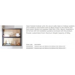 Modular Shelving Unit, 800mm