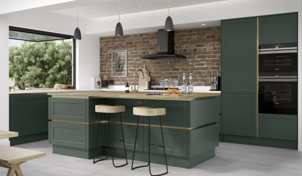 Clifden Handleless - Stori Heritage Green - Stori